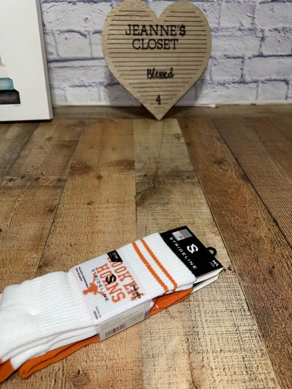 University of Texas Longhorns UT Unisex Socks Burnt Orange One Size NEW 2 Pack